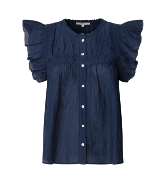 Pepe Jeans Fldande blus Diallo marinbl