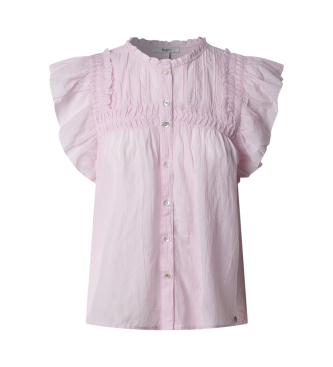 Pepe Jeans Fldande blus Diallo rosa