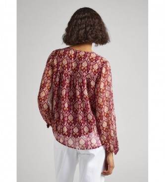 Pepe Jeans Blouse Genny maroon
