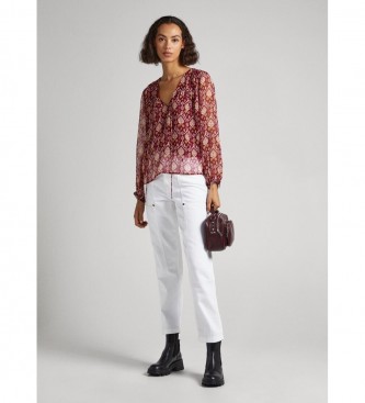 Pepe Jeans Blouse Genny maroon