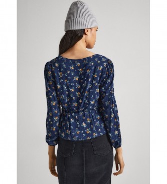 Pepe Jeans Navy Island Blouse