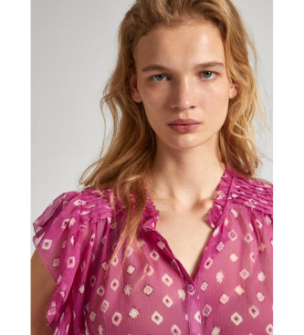 Pepe Jeans Bluse Marley rosa