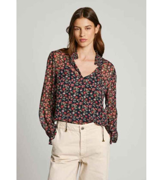 Pepe Jeans Blusa Ottavia blu scuro