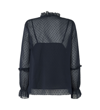 Pepe Jeans Blusa Odette azul-marinho