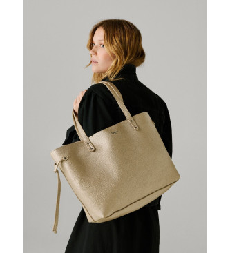 Pepe Jeans Bolso Audrey Script dorado