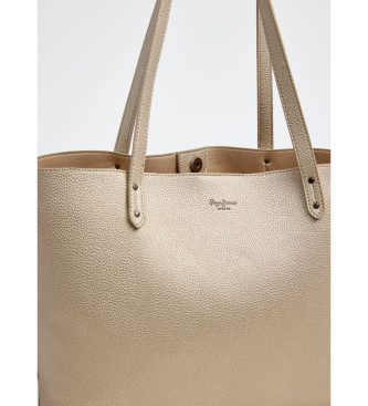 Pepe Jeans Bolso Audrey Script dorado