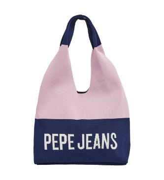 Pepe Jeans Nicky Pop handbag pink, navy