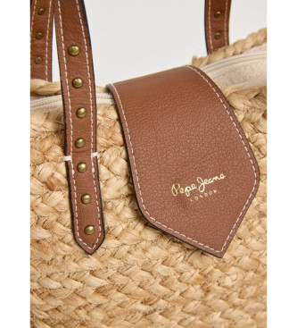Pepe Jeans Brązowa torba Phebi Coast