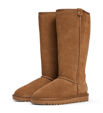 Pepe Jeans Diss Heritage Bottes en cuir marron