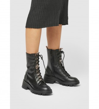 Pepe Jeans Soda Block ankle boots black