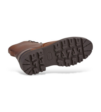 Pepe Jeans Ryan Brit brune ankelstvler i lder