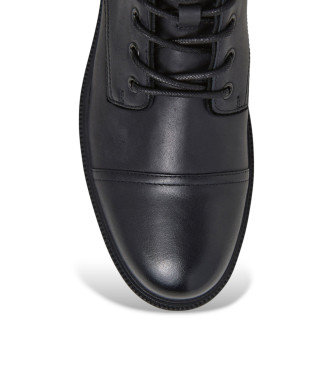 Pepe Jeans Botines de Piel Ryan Brit negro
