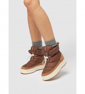 Pepe Jeans Ankle boots Kore Snow brown