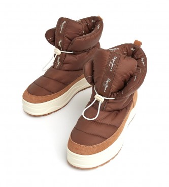 Pepe Jeans Ankle boots Kore Snow brown