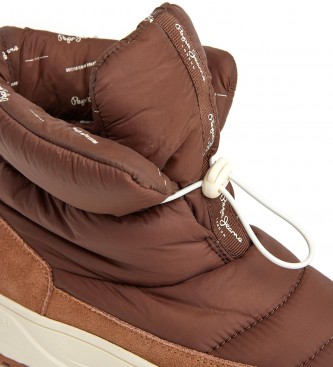 Pepe Jeans Ankle boots Kore Snow W brown