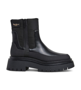 Pepe Jeans Queen Chelsea ankle boots black