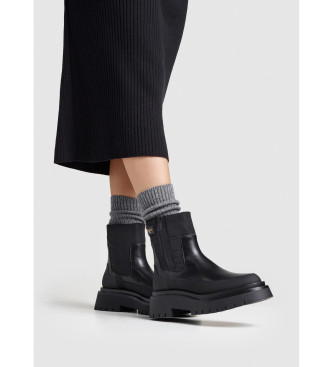 Pepe Jeans Bottines Chelsea Queen noires