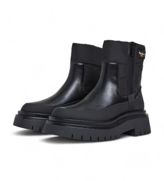 Pepe Jeans Botines Queen Chelsea negro