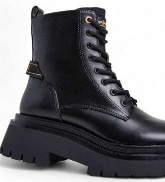 Pepe Jeans Botas de tornozelo Queen Handler pretas