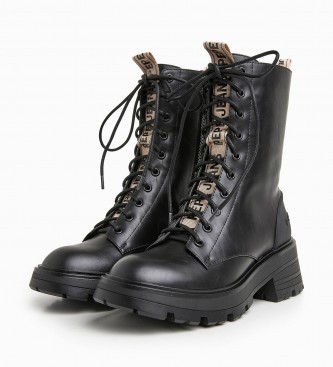 Pepe Jeans Soda Block-Stiefeletten schwarz