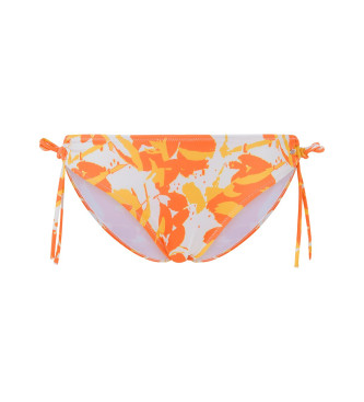 Pepe Jeans Slip bikini tropicale arancione