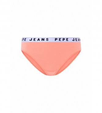Pepe Jeans Culotte Solid pomarańczowy