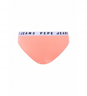Pepe Jeans Culotte Solid pomarańczowy