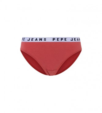 Pepe Jeans Culotte Slido vermelho