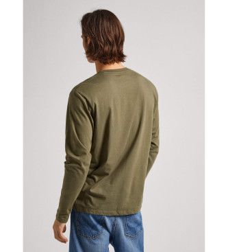 Pepe Jeans Camieta Eggo Long green