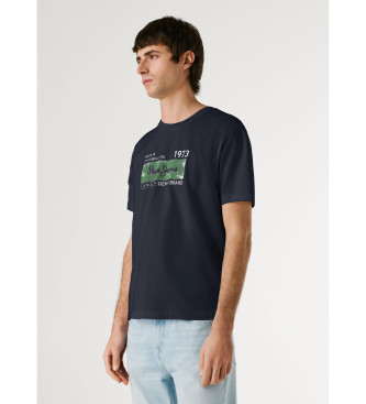 Pepe Jeans Granatowa koszulka Grayson