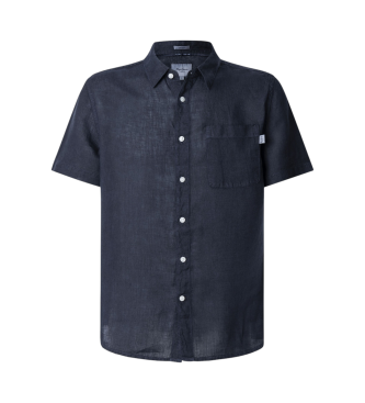 Pepe Jeans Camicia blu navy Amaro