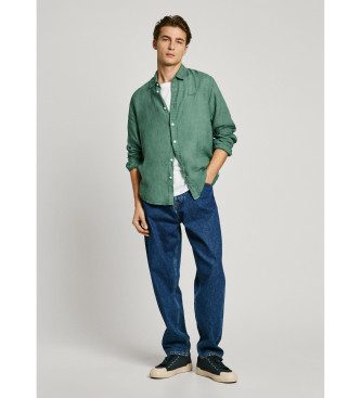 Pepe Jeans Arnau groen overhemd