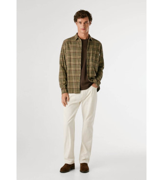 Pepe Jeans Camisa verde Crownley