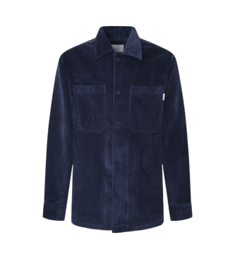 Pepe Jeans Sztruksowa koszula Melville navy