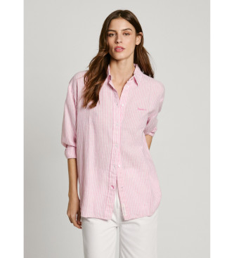 Pepe Jeans Camisa de sonho cor-de-rosa