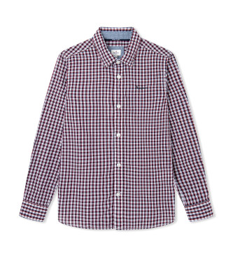 Pepe Jeans Dunell maroon shirt