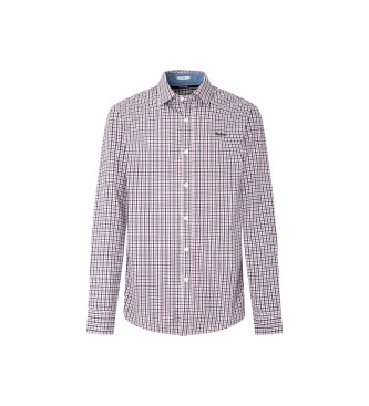 Pepe Jeans Camicia Navy Fleetwood, rossa