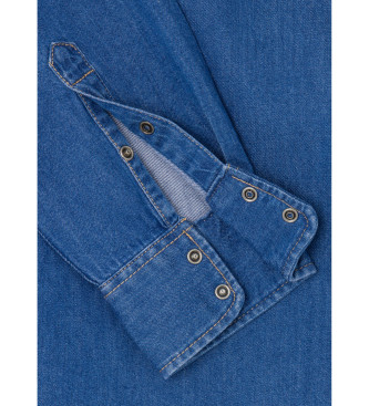 Pepe Jeans Modra srajca Hammond