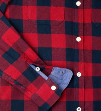 Pepe Jeans Camicia Kenny rossa