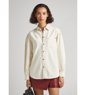 Pepe Jeans Kiara beige skjorte