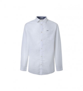 Pepe Jeans Chemise Parker blanche