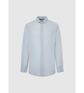 Pepe Jeans Camisa azul Paytton