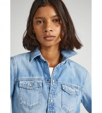 Pepe Jeans Rosies bl skjorte