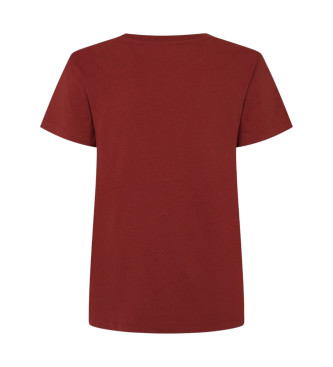 Pepe Jeans T-shirt Ginny rouge