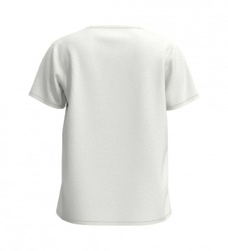 Pepe Jeans T-shirt en coton avec photo blanche