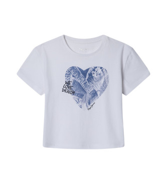 Pepe Jeans Anna T-shirt vit