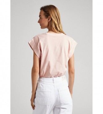 Pepe Jeans Różowa koszulka Bianca
