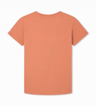 Pepe Jeans T-shirt laranja boomer