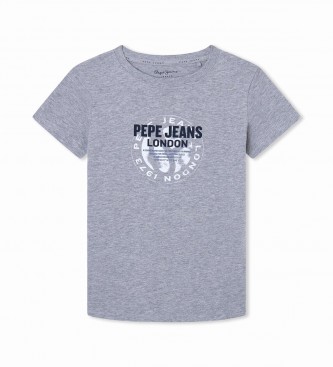 Pepe Jeans Majica Brooklyn siva