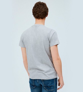 Pepe Jeans Basic T-shirt Logo Eggo grey